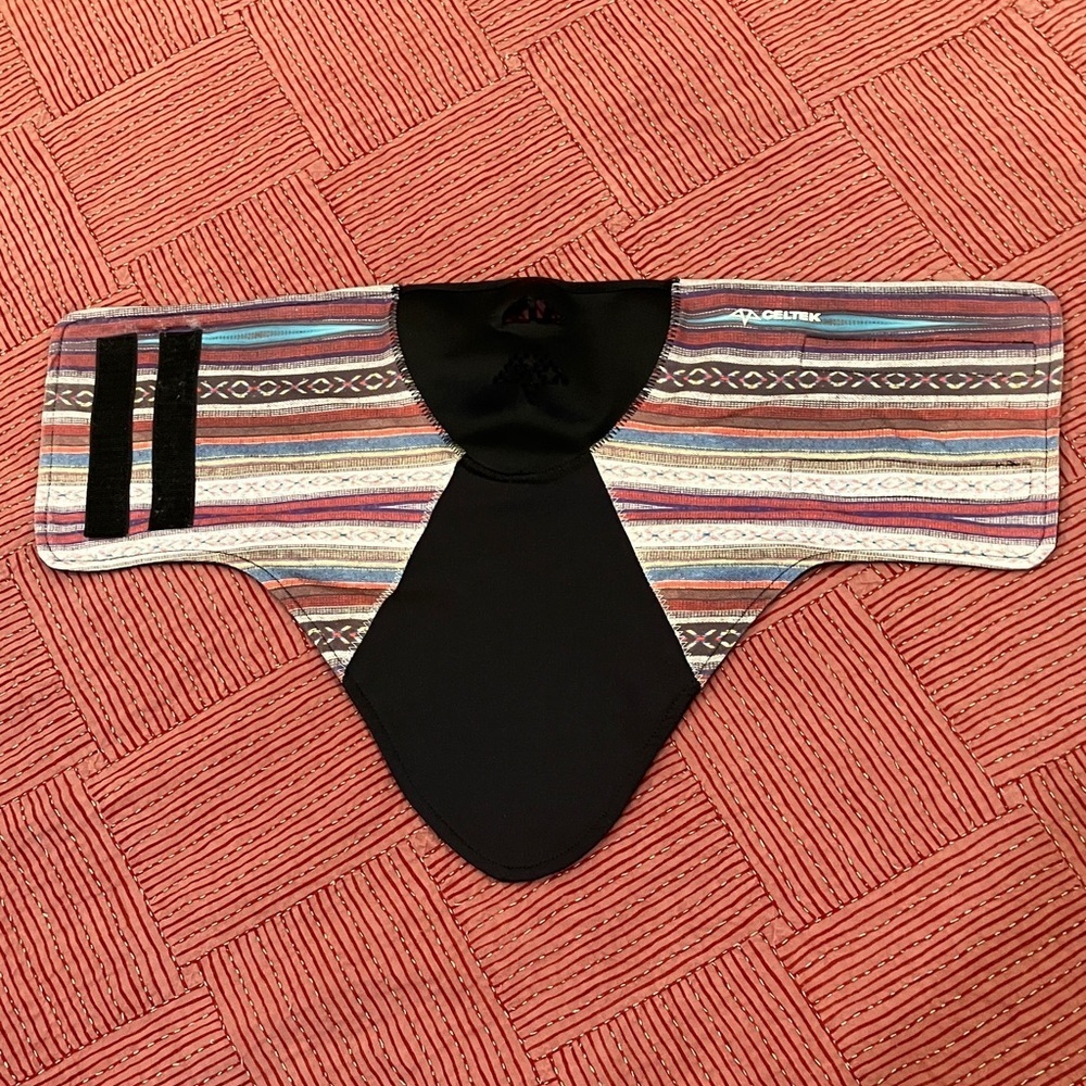 Celtek Multicolor Striped Face winter neck & scarf Mask - balaclava